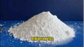 Rutile TiO2 برای تیرگی براق جوهر