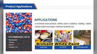 رنگدانه سفید Tio2 R996 با شفافیت بالا