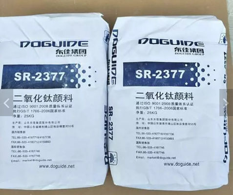 Doguide Sr-2377 Rutile Titanium Dioxide CAS 13463-67-7 درجه عمومی