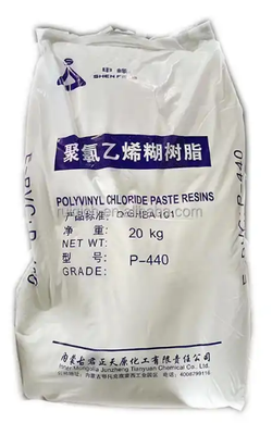 Junzheng P-440 رزین پیست PVC با درجه پلیمریزاسیون بالا با محتوای کم فرار و واسکوزیت پلاستیزول پایدار