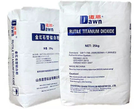 Dawn Titanium R-2195 Rutile TiO2 با گواهینامه آزمایش ایمنی CPSIA، محتوای سرب شناسایی نشده و فتالات محدود شناسایی نشده است