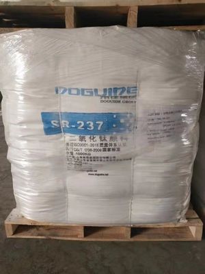 گروه دوگاید SR-237 دی‌اکسید تیتانیوم روتیل با پوشش سطحی آلی برای سفیدی بالا و مقاومت عالی در برابر آب و هوا
