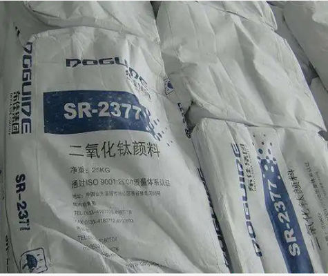 رنگدانه سفید روتیل تیتانیوم دی اکسید Tio2 SR-2377 در رنگ کاغذ پلاستیکی