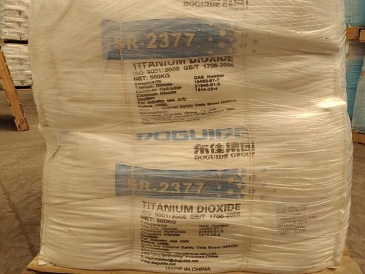 TIO2 SR-9000 Doguide CAS 13463-67-7 تیتانیوم دی اکسید برای پوشش جوهر براق