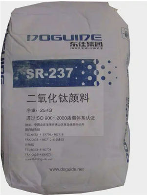 TIO2 SR-237 TIO2 Rutile Titanium Dioxide Powder For Paints Doguide