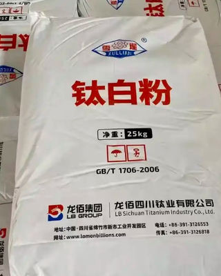 رنگدانه دی اکسید تیتانیوم درجه پوشش توسط فرآیند کلرید میلیاردها روتیل درجه Tio2 Blr-895
