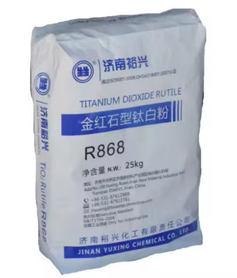 فرآیند سولفات جینان یوکسینگ دی اکسید تیتانیوم TiO2 R868 با حفظ درخشش عالی برای پوشش کویل