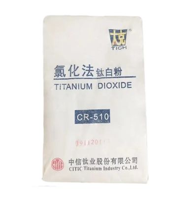 CR-510 روتیل دی اکسید تیتانیوم چند کاربرد کلورید فرآیند رنگ آبی