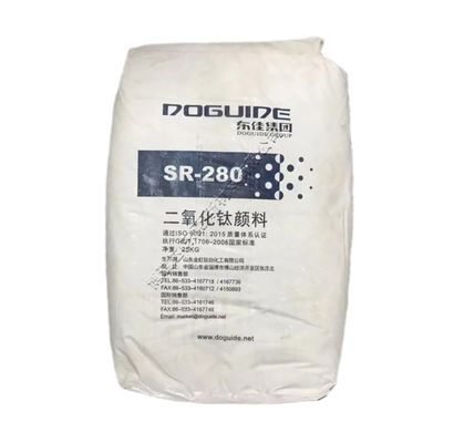 SR-280 روتیل دی اکسید تیتانیوم سولفات فرآیند Tio2 با پراکندگی عالی