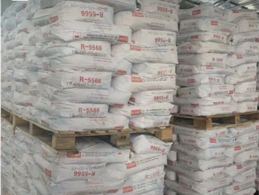 روتیل تیو2 R-5566 سولفات فرآیند دی اکسید تیتانیوم با پراکندگی عالی