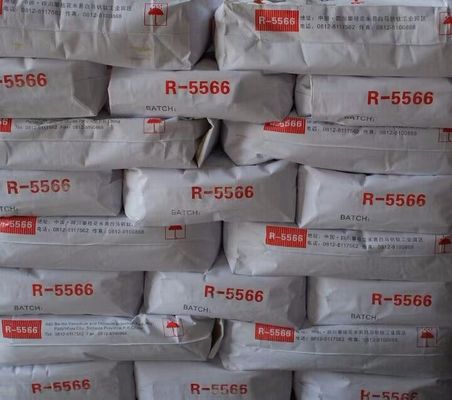 روتیل تیو2 R-5566 سولفات فرآیند دی اکسید تیتانیوم با پراکندگی عالی