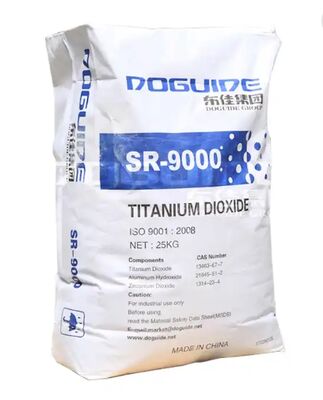 Dongjia SR-9000 Zr-Al پوشش rutile دی اکسید تیتانیوم رنگدانه با سفیدی بالا و پراکندگی برتر