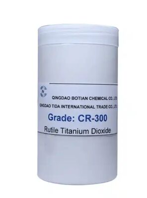 CR-300 فرآیند کلوراید دی اکسید تیتانیوم روتیل با ثبات UV سفیدی بالا و قدرت پنهان برای کاغذ