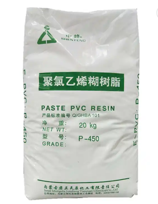 Junzheng P-450 رزین پی وی سی با ارزش K-Value 65 با محتوای کم فرار و ویسکوزیتی کنترل پذیر پاست