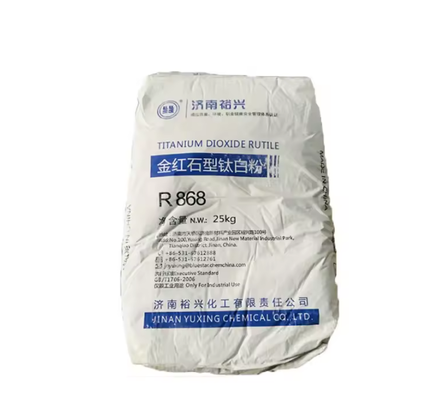 Bluestar Jinan Yuxing R868 دی اکسید تیتانیوم روتیل با سفیدی بالا و قدرت رنگگذاری بالا و جذب روغن پایین