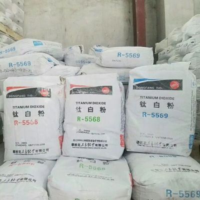 دی اکسید تیتانیوم روتیل درجه صنعتی 91% برای پوشش رنگ R-5569
