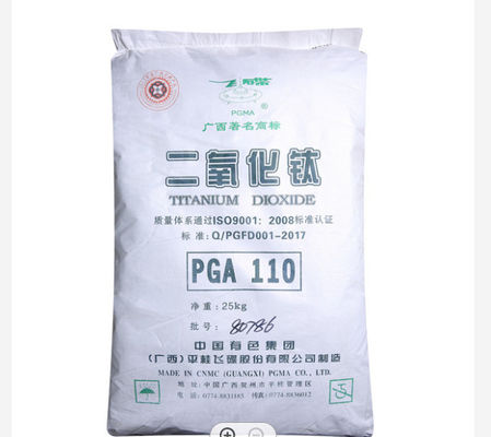 PGA 110 نوع آناتاز دی اکسید تیتانیوم پیگمنت سفید CAS شماره 13463-67-7