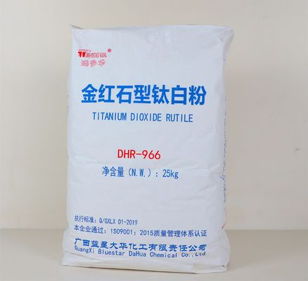 فرآیند سولفات دی اکسید تیتانیوم Tio2 روتیل Tindowa DHR-966