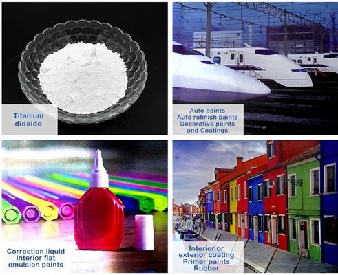 SR-9000 Doguide Rutile Type Titanium Dioxide CAS 13463-67-7 برای جوهر