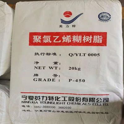 پودر سفید Resina PVC امولسیون P-450 K65 با درجه فوم خوب