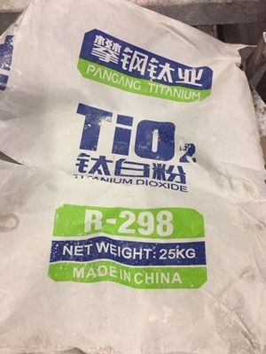 گروه Pangang R-298 دی اکسید تیتانیوم روتیل با محتوای بالای TiO2 پراکندگی عالی و محتوای کم تنش