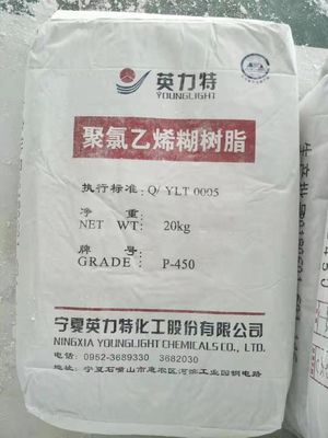 رزین خمیر پی وی سی امولسیون CAS شماره 9002-86-2 یانگ لایت P-450