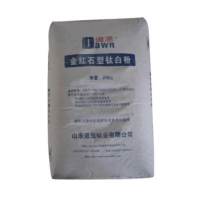 کیسه 25 کیلوگرمی رنگ و پوشش دی اکسید تیتانیوم فرآیند سولفات Dawn R-2195