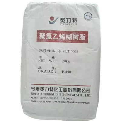 رزین خمیر پی وی سی امولسیون CAS شماره 9002-86-2 یانگ لایت P-450
