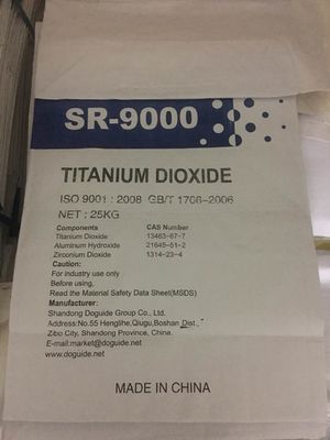 Dongjia SR-9000 Zr-Al پوشش rutile دی اکسید تیتانیوم رنگدانه با سفیدی بالا و پراکندگی برتر