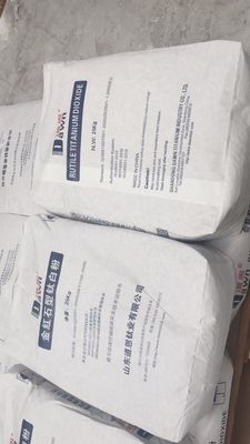 پودر سفید R-2195 روتیل دی اکسید تیتانیوم 25 کیلوگرمی فرآیند کیسه سولفات