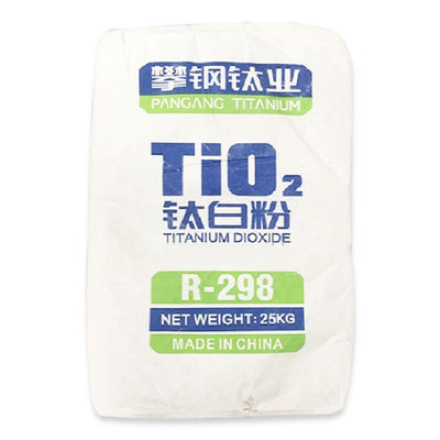 گروه Pangang R-298 دی اکسید تیتانیوم روتیل با 95.1% TiO2 محتوای بسیار خوبی و محتوای کم فرار