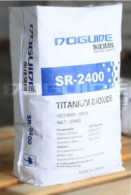 دی‌اکسید تیتانیوم روتیل SR-2400 با سفیدی بالا ≥۹۷%، قدرت رنگ‌دهی قوی ≥۱۸۰% و پوشش سیلیس/آلومینا